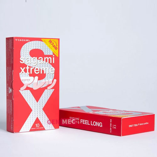 Bao cao su Sagami Xtreme Feel Long chống xuất tinh sớm