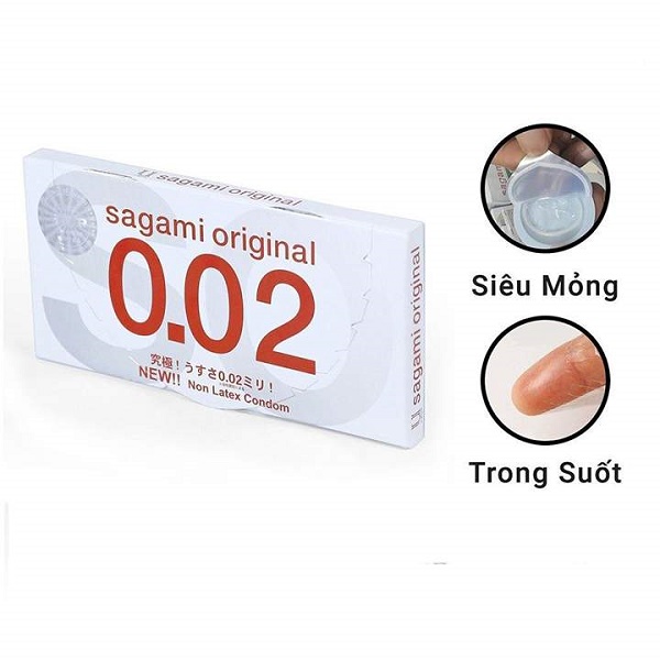 Sagami với đặc tính nổi trội là siêu mỏng và trong suốt